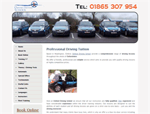 Tablet Screenshot of oxforddrivingschool.net